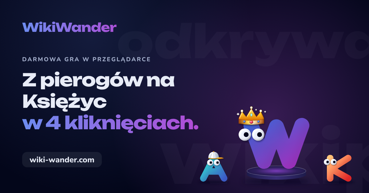 Wiki Wander — wyścig po Wikipedii. Darmowa gra w przeglądarce
